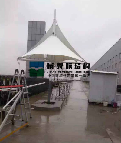 天津景觀張拉膜結(jié)構(gòu)小品工程