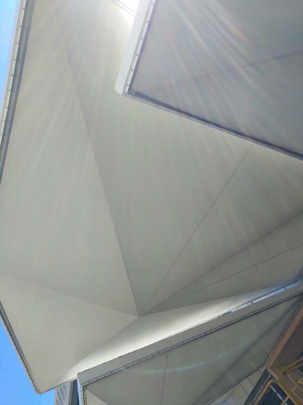 珠海保稅區(qū)門頭膜結構工程