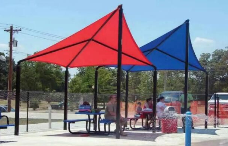 膜結(jié)構(gòu)戶外遮陽方式！美觀大方又實(shí)用！